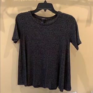 Forever 21 swing heather gray top